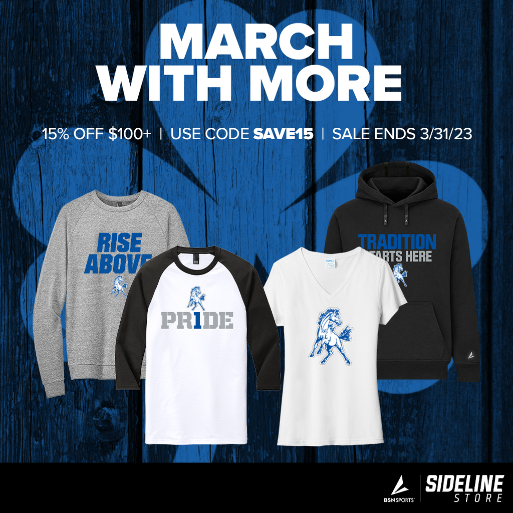 March with More, 15% off $100+, use code SAVE15, sale ends 3/31/23; photos of Mount Markham Apparel