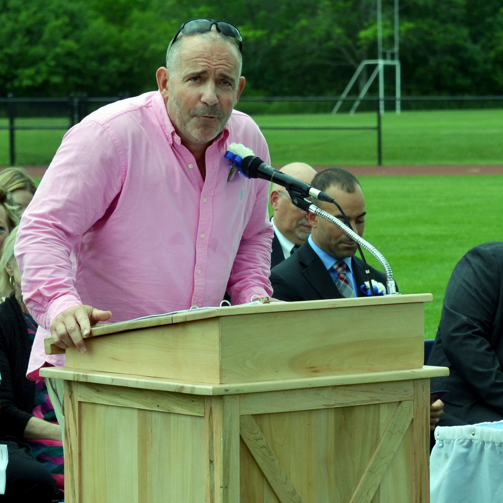 Mike Johnson presents as the guest speaker