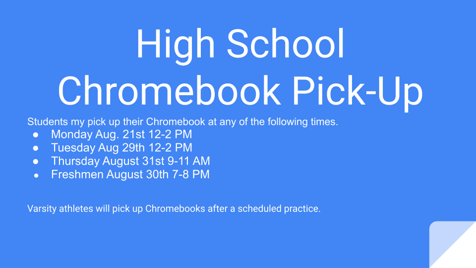 Chromebook Pick-up